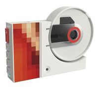 Lecteur CD Mural avec Haut-parleurs - Lecteur CD de Bureau avec télécommande, Lecture USB, Batterie Rechargeable, idéal pour la décoration intérieure et Les Petits espaces,Red