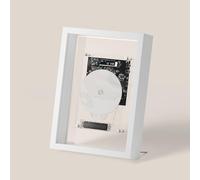 Lecteur CD mural avec télécommande, Bluetooth 5.0 et sortie AUX 3,5 mm, cadre photo décoratif pour la maison, le bureau et le couloir, décoration murale