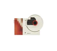 Lecteur CD Mural avec Télécommande, Haut-Parleur Audio Domestique, USB, , Entrée AUX, Lecteur CD, Rouge