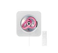 Avizar Lecteur CD Cancale Mural avec Bluetooth 5.0 FM Radio Télécommande Blanc