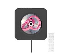 Lecteur CD Mural - AVIZAR - Cancale - Bluetooth 5.0 - FM Radio - Télécommande Noir