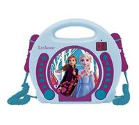 Lecteur CD portable avec 2 microphones La Reine des Neiges - LEXIBOOK