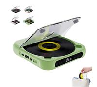 Lecteur CD portable avec Bluetooth 5.3, lecteur CD personnel pour la maison, petit lecteur CD rechargeable, son Hi-Fi, prend en charge CD/AUX/USB, compact et léger pour voyage, maison, voiture
