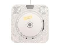 Lecteur CD Portable avec Bluetooth, Lecteur de Musique CD pour la Maison avec Télécommande, Lecteur de Musique Audio Domestique avec Cache Anti-poussière, MP3, FM, Réveil