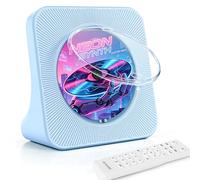Lecteur CD portable avec Bluetooth, lecteurs CD avec haut-parleur pour