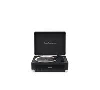 Lecteur CD Portable avec Bluetooth, Radio FM et AUX, Haut-parleur 6 W (2x3 W), Design Mallette, Coleur Noir