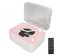 Lecteur CD Portable avec, Lecteur de Musique Kpop Rechargeable avec Haut-Parleur HiFi, Télécommande, Cache Anti-poussière, Prend en Charge Le Lecteur de Musique CD AUX