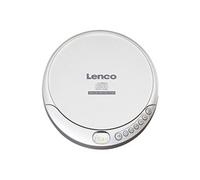 Lenco CD-201 - Lecteur CD portable Walkman - Diskman - CD Walkman - Fonction MP3 - Antishock - Avec écouteurs et câble de chargement micro USB - Argent