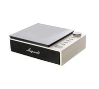 Lecteur CD portable avec radio FM Bluetooth, USB, AUX, mode optique, batterie rechargeable, télécommande et haut-parleurs HiFi