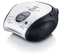 Lecteur CD portable avec radio FM et Bluetooth® Lenco SCD-24BT WHBK Noir Noir G