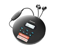 Lecteur CD Portable Bluetooth 5.3, Batterie USB-C 12 h - Oakcastle CD100