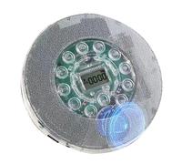 Lecteur CD portable Bluetooth, haut-parleur transparent, baladeur musical avec écran LCD, lecteur CD personnel