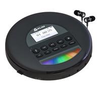 Lecteur CD portable - ESTAMPILLE - KLIM Nomad - Bluetooth - Batterie intégrée - Compatible CD-R, CD-RW, MP3