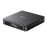 FiiO Lecteur CD portable DM13 BT – Bluetooth aptX HD, 10 h autonomie, Argenté