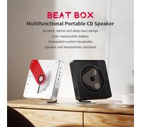 Lecteur CD portable FIIO/Snowsky BEATBOX avec radio FM, haut-parleur Bluetooth, lecteur de musique USB, rippeur de CD, rechargeable Customized Version