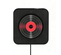 Lecteur CD Portable, Lecteur CD Mural, Télécommande, Bluetooth, Prise Jack 3,5 Mm, Écran LED, Radio À Deux Haut-parleurs Intégrés, Support, CD-R, CD-RW, MP3, WMA, for La Relaxation,