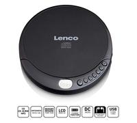 Lecteur CD Portable - Lenco - CD-010 - Noir - Écran LCD - Modes Aléatoire et Répéter