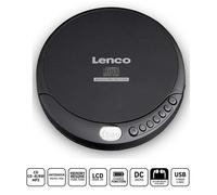 Lecteur CD portable Lenco CD-200 CD-200 CD, CD-RW, MP3 fonction de charge de la batterie noir 1 pc(s)