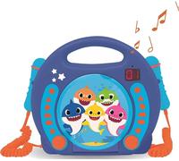 Lecteur CD portable Lexibook avec 2 microphones Baby Shark