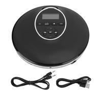Lecteur CD portable, protection anti-saut et conception antichoc, compatible MP3 et divers formats CD, format compact idéal pour une écoute nomade,