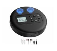 Lecteur CD portable rechargeable avec fonction bluetooth et haut-parleurs