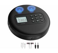Lecteur CD portable rechargeable avec fonction bluetooth et haut-parleurs - Auv