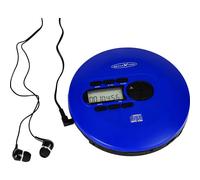 Lecteur CD portable Reflexion PCD520MF/BL CD, CD-R, CD-RW, MP3 bleu