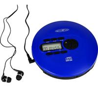 Lecteur CD portable Reflexion PCD520MF/BL CD, CD-R, CD-RW, MP3 bleu