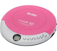 Lecteur CD portable Roxx PCD 501 pink CD, CD-R, CD-RW, MP3 rose, argent