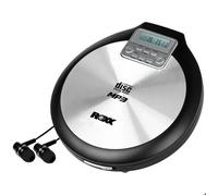 ROXX Lecteur CD portable PCD 600 – CD, CD‑R, CD‑RW, MP3 – Noir