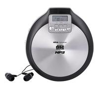 Lecteur CD portable - Silva Schneider - MCD 50 - FM - Noir - CD, CD-R, CD-RW, MP3