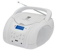 Lecteur Cd Portable Stéréo Avec Radio Fm - Akai - Blanc