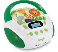 Lecteur Cd Pour Enfants Jungle Avec Port Usb/Aux-In Vert/Blanc 477144