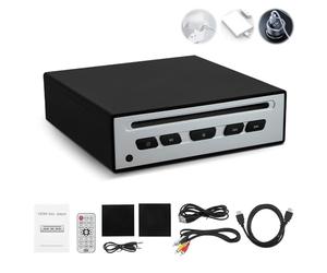 Lecteur CD pour voiture - Lecteur CD externe universel avec USB, AUX, HDMI et port USB-C, Plug & Play, compatible avec autoradio, ordinateur portable, TV, ordinateur et chaînes Hi-Fi