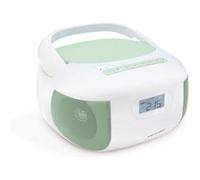 Lecteur CD Radio Mady Bluetooth, MP3 avec port USB, Lecteur carte Micro SD Vert G