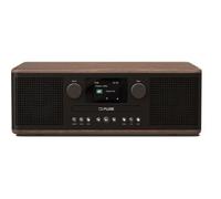PURE Digital Lecteur CD & radio numérique Classic C-D6 DAB+/FM Bluetooth Café Noir/Noyer