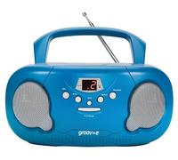 Lecteur CD/Radio Portable Original, Bleu - GROOV-E
