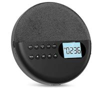 Lecteur CD rechargeable avec Bluetooth et haut-parleurs intégrés doté de la technologie d'affichage LCD ASP
