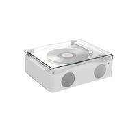Lecteur CD Rétro 5.0 Haut-Parleur Intégré Rechargeable Lecteur de Musique Portable Lecteur HiFi USB avec Télécommande Infrarouge A