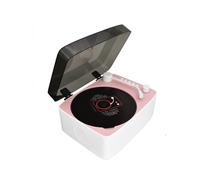 Lecteur CD rétro multifonctionnel avec télécommande,haut-parleur de musique MP3,chargement portable,lecteur DVD,Bluetooth 5.0,haute fidélité - Type En bois
