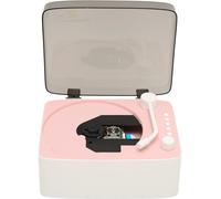 Lecteur Cd Rétro Vintage - Lecteur De Musique Multifonctionnel Avec Haut-Parleurs Hifi Et Fonction (Rose)