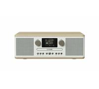 PURE Digital Lecteur CD stéréo Classic C-D6 Bluetooth Blanc coton