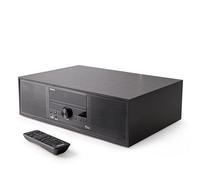 Lecteur CD système HiFi Compact avec Radio numérique FM et Dab+, Bluetooth, USB, MP3, entrée AUX, Haut-parleurs stéréo, télécommande, Roxel Noir Micro HiFi et Radio Dab