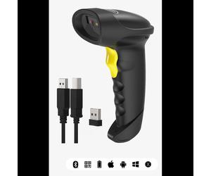 Lecteur Code Barre Portable Petzl BCST-50_BLACK 1D/2D Bluetooth, Batterie 2000mAh, ABS/PC/PVC, Compatible POS, iOS, Android, Windows, macOS, Linux