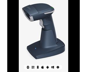 Lecteur Code Barre Portable Petzl BCST-54_BLUE 1D/2D CMOS Bluetooth/USB, Batterie 2600mAh, ABS/PC/TPU, Compatible Windows/macOS/Linux/Android/iOS