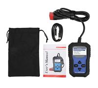 Lecteur Codes Défauts Auto OBD2 2.4in TFT Diagnostic Complet Moteur ABS Transmission TPMS Lecture Effacement Facile avec Câble Extension pour Voitures 12V 16 Broches
