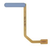 Lecteur d’Empreinte de Remplacement pour Galaxy A15 4G avec Nappe de Connexion Bleu