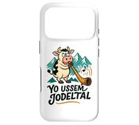 Lecteur d'alphorne, Corne des Alpes, Notes de Musique, Almhorn, Alphorn Coque pour iPhone 17 Pro