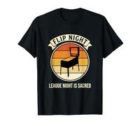Lecteur d'arcade rétro Flip Night Pinball League T-Shirt