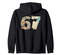 Lecteur d'aventure littéraire 67 Book Stack Sweat à Capuche